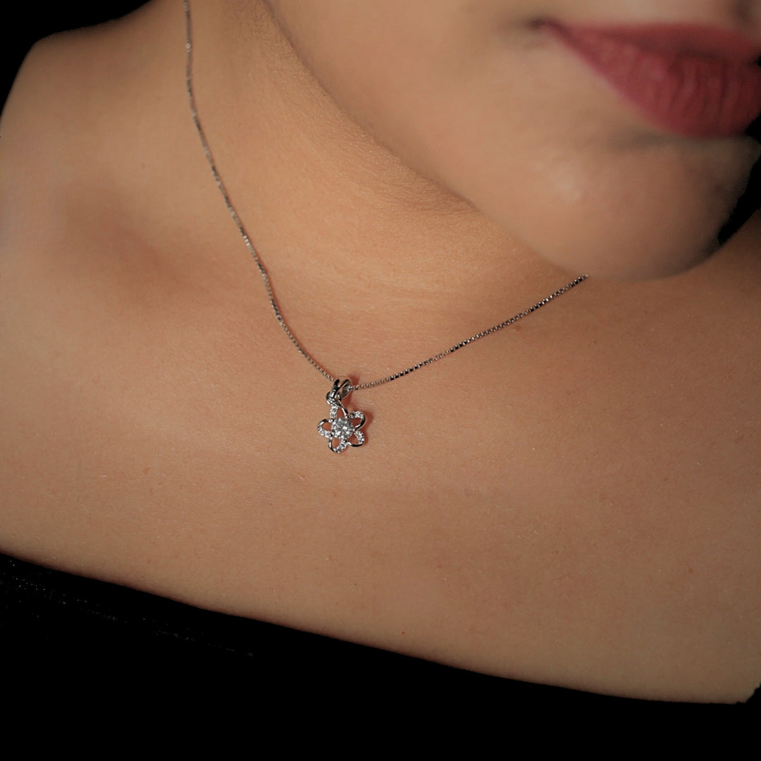 Bloom Grace Sterling Silver Pendant Chain